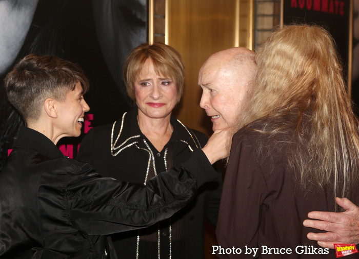 Playwright Jen Silverman, Patti LuPone, Director Jack O''Brien and Mia Farrow Photo