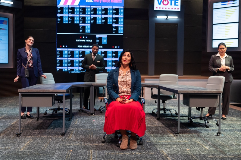 Review: THE HISPANIC/LATINO/LATINA/LATINX/LATINE VOTE at STAGES Image