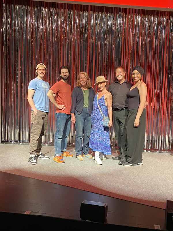 Margaret Pine Visits FORBIDDEN BROADWAY: MERRILY WE STOLE A SONG Off-Broadway Image