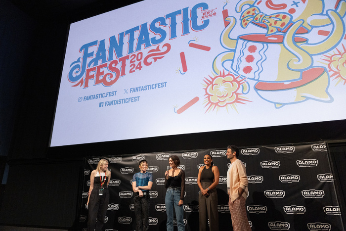 Director of Fantastic Fest Lisa Dreyer, Bridget Savage Cole, Danielle Krudy, Ariana D Photo