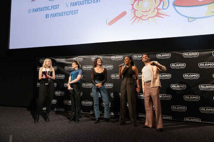 Director of Fantastic Fest Lisa Dreyer, Bridget Savage Cole, Danielle Krudy, Ariana D Photo