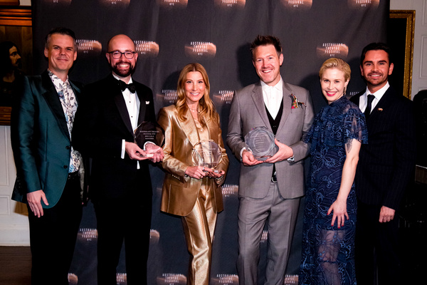 Photos: Tony-Nominee Eddie Perfect And More Honored At Australian Theatre Festival NYC 2024 Gala  Image