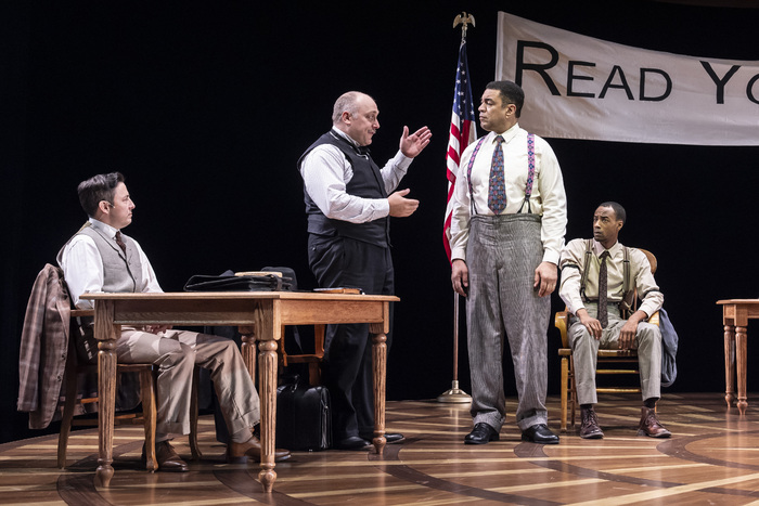 Christopher Kale Jones, Alexander Gemignani, Harry Lennix and Terry Bell Photo