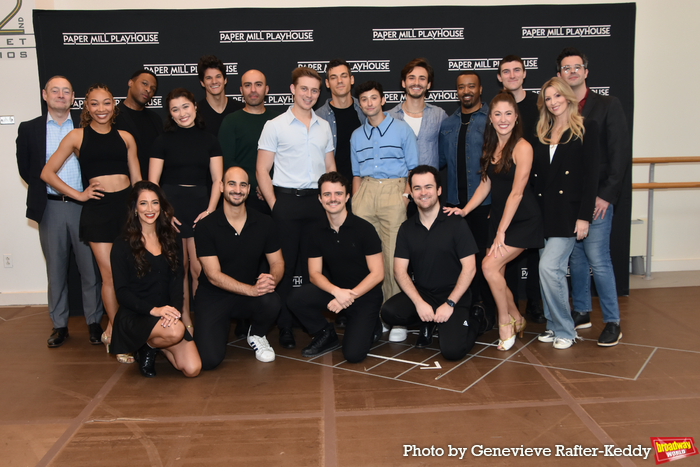 Mike Stotts, Michael Bello and Kylie Rae join with The Cast of Jersey Boys that inclu Photo