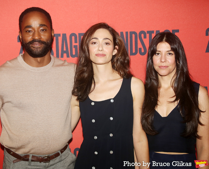 Motell Foster, Emmy Rossum and Zoe Winters  Photo