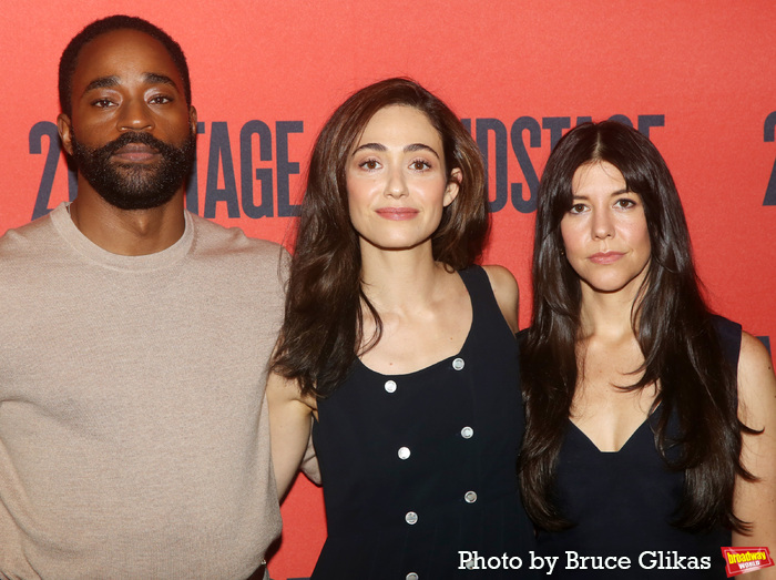 Motell Foster, Emmy Rossum and Zoe Winters  Photo