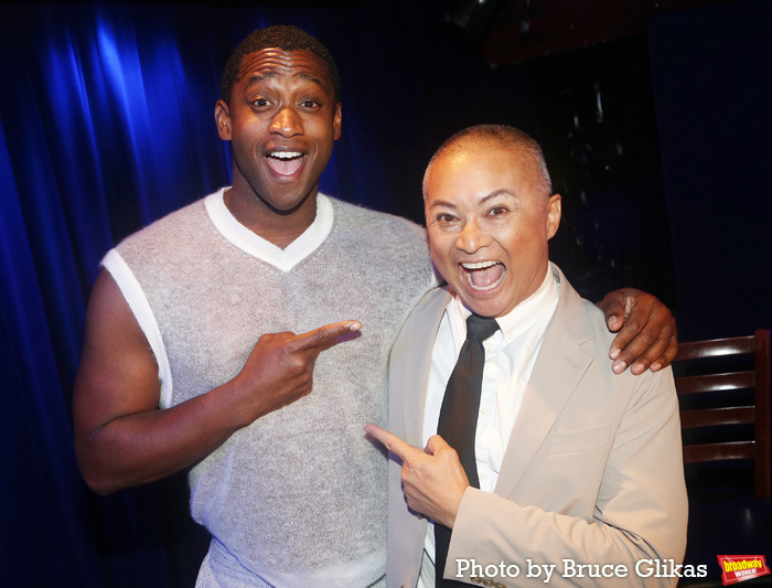 Jelani Remy and Alec Mapa Photo