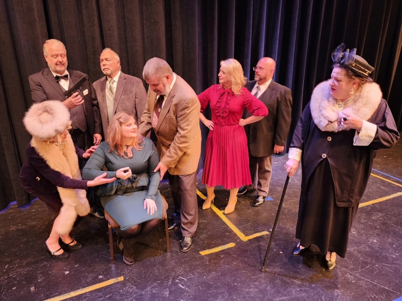 Review: AGATHA CHRISTIE'S MURDER ON THE ORIENT EXPRESS at Fort Smith Little Theatre  Image