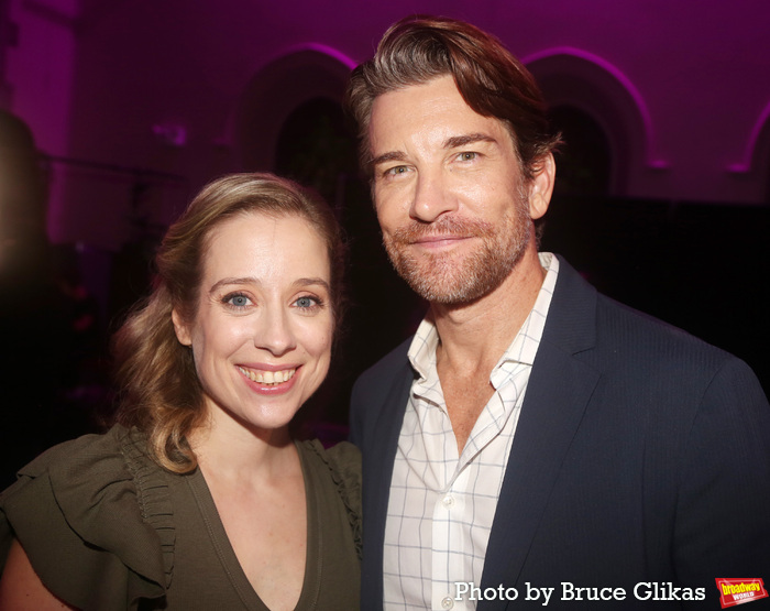 Alyse Alan Louis and Andy Karl
 Photo