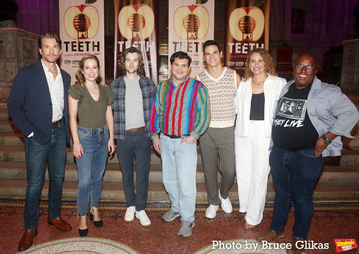 Andy Karl, Alyse Alan Louis, Will Connolly, Jared Loftin, Jason Gotay, Anna K. Jacobs Photo