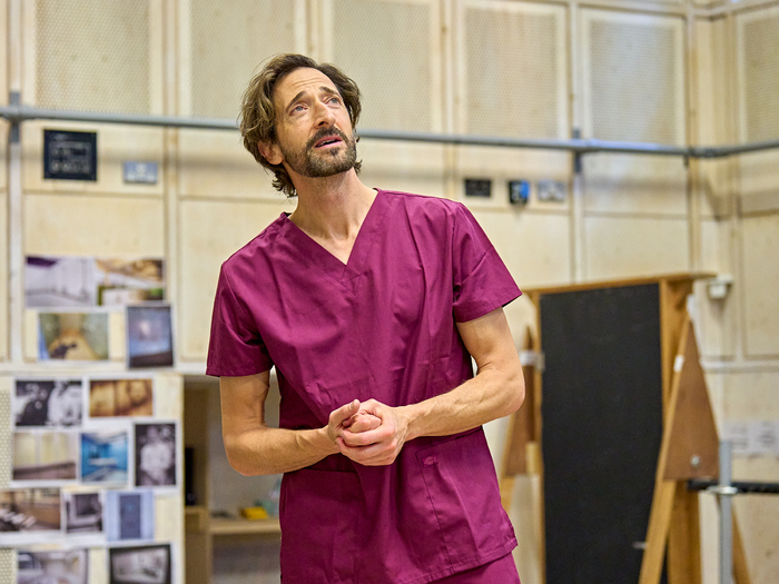 Photos: Adrien Brody and Nana Mensah in THE FEAR OF 13 Rehearsals  Image