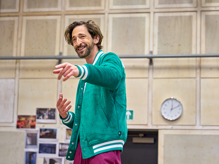 Photos: Adrien Brody and Nana Mensah in THE FEAR OF 13 Rehearsals  Image