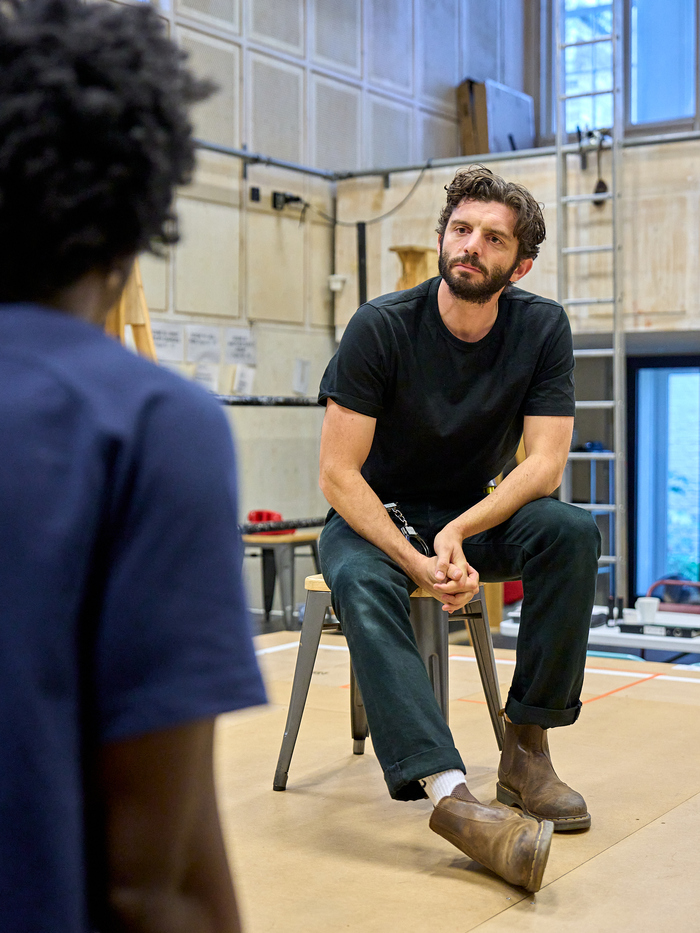 Photos: Adrien Brody and Nana Mensah in THE FEAR OF 13 Rehearsals  Image