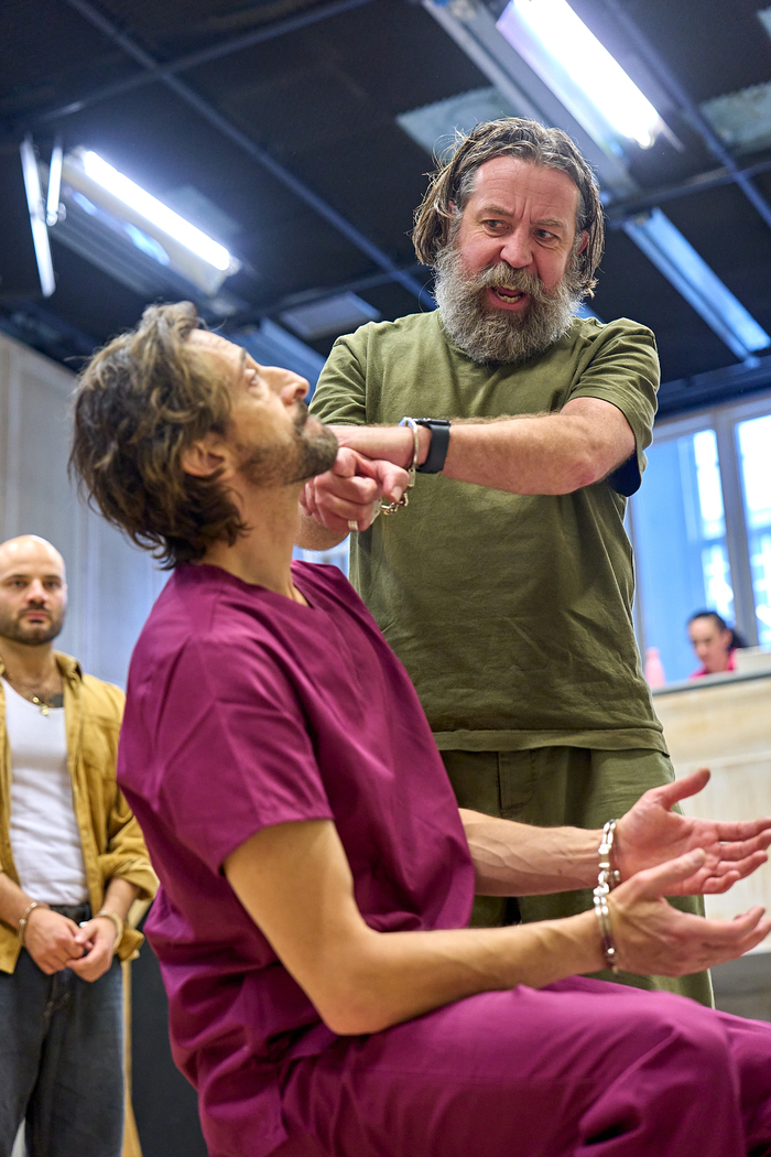 Photos: Adrien Brody and Nana Mensah in THE FEAR OF 13 Rehearsals  Image