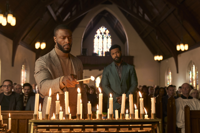 Aldis Hodge and Isaiah Mustafa  Photo