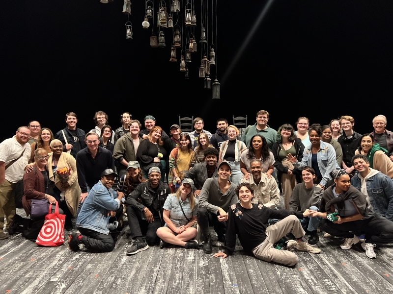 Photo: Shepherd University's OUR TOWN Cast Meets the Broadway OUR TOWN Cast  Image