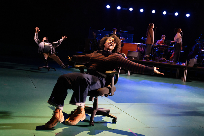 Photos: Nkeki Obi-Melekwe and Taylor Trensch in SAFETY NOT GUARANTEED at BAM  Image