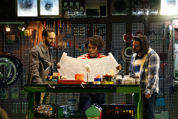 Photos: Nkeki Obi-Melekwe and Taylor Trensch in SAFETY NOT GUARANTEED at BAM Image