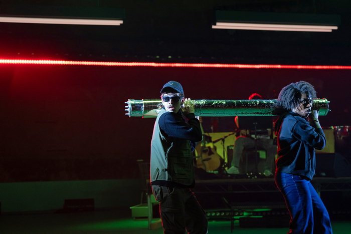 Photos: Nkeki Obi-Melekwe and Taylor Trensch in SAFETY NOT GUARANTEED at BAM Image