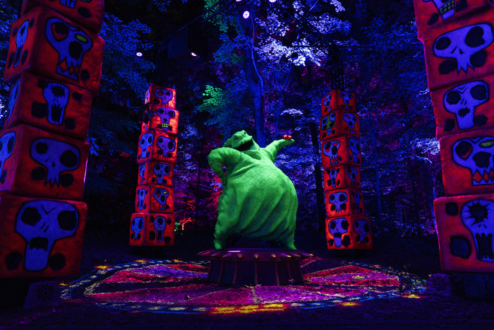 Photos: Inside THE NIGHTMARE BEFORE CHRISTMAS Light Trail at the New York Botanical Garden Image