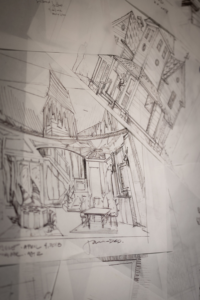 Photos: Inside the David Korins Stages of Imagination Exhibit With Designs From HAMILTON & More Image