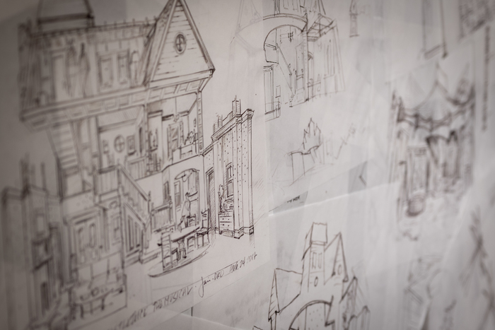 Photos: Inside the David Korins Stages of Imagination Exhibit With Designs From HAMILTON & More Image