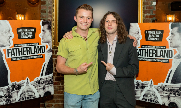 Photos: FATHERLAND Celebrates Opening Night Off-Broadway at New York City Center Stage II Image