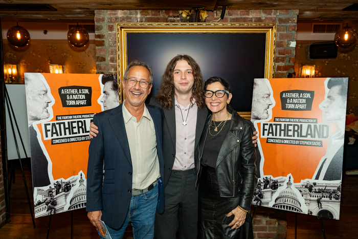 Todd Harris and Amy Powers with Jackson Reffitt Photo