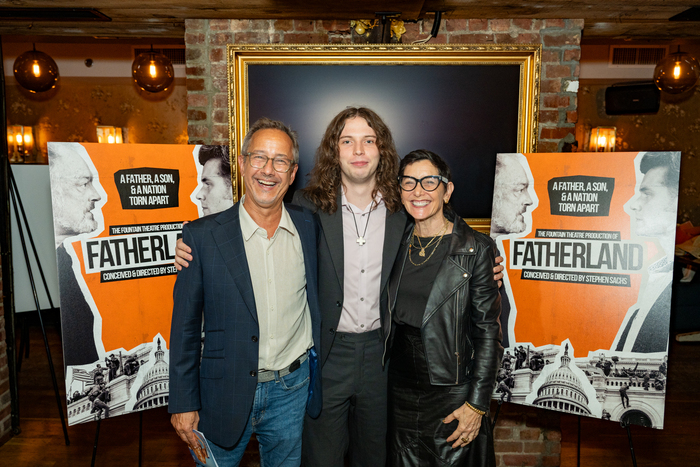 Photos: FATHERLAND Celebrates Opening Night Off-Broadway at New York City Center Stage II Image