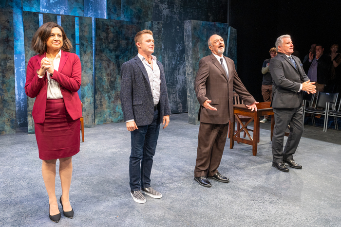 Photos: FATHERLAND Celebrates Opening Night Off-Broadway at New York City Center Stage II Image