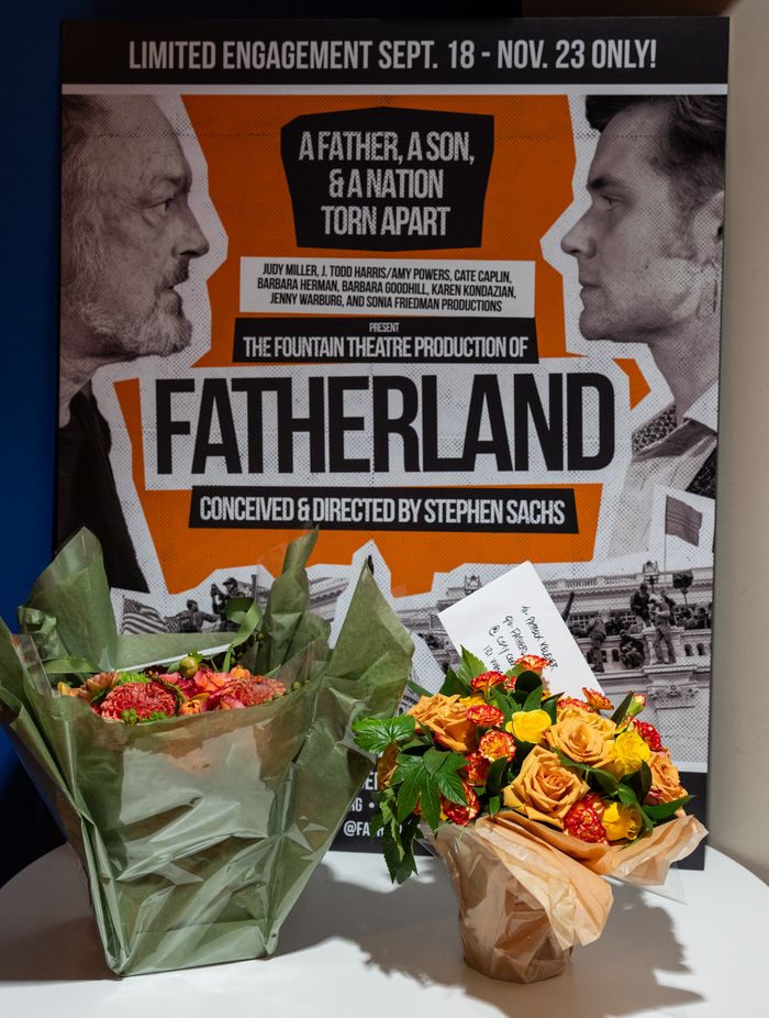 Photos: FATHERLAND Celebrates Opening Night Off-Broadway at New York City Center Stage II Image