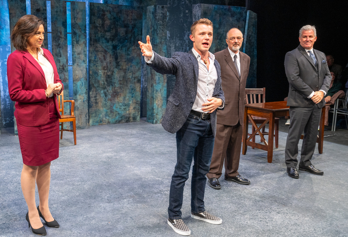 Photos: FATHERLAND Celebrates Opening Night Off-Broadway at New York City Center Stage II Image