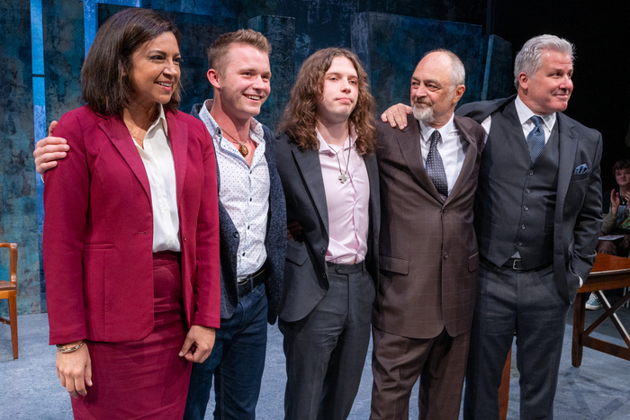 Photos: FATHERLAND Celebrates Opening Night Off-Broadway at New York City Center Stage II Image