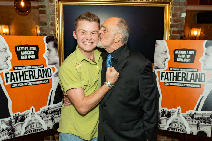 Photos: FATHERLAND Celebrates Opening Night Off-Broadway at New York City Center Stage II Image