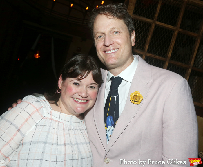 Audible Theater Head of Creative Development, North America Kate Navin and Todd Almon Photo