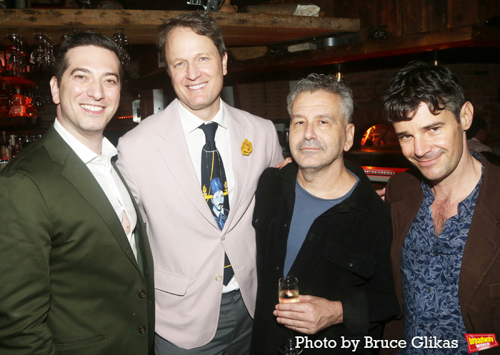 Jamie Kaye-Phillips, Todd Almond, Director David Cromer and Jason Mastro Photo