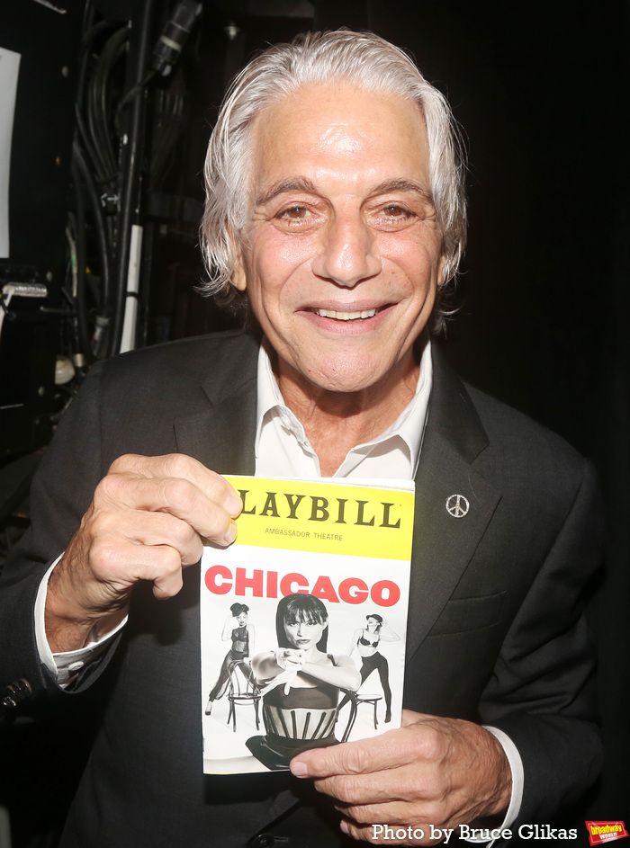 Photos: Tony Danza Visits WHO'S THE BOSS Daughter Alyssa Milano at CHICAGO on Broadway  Image