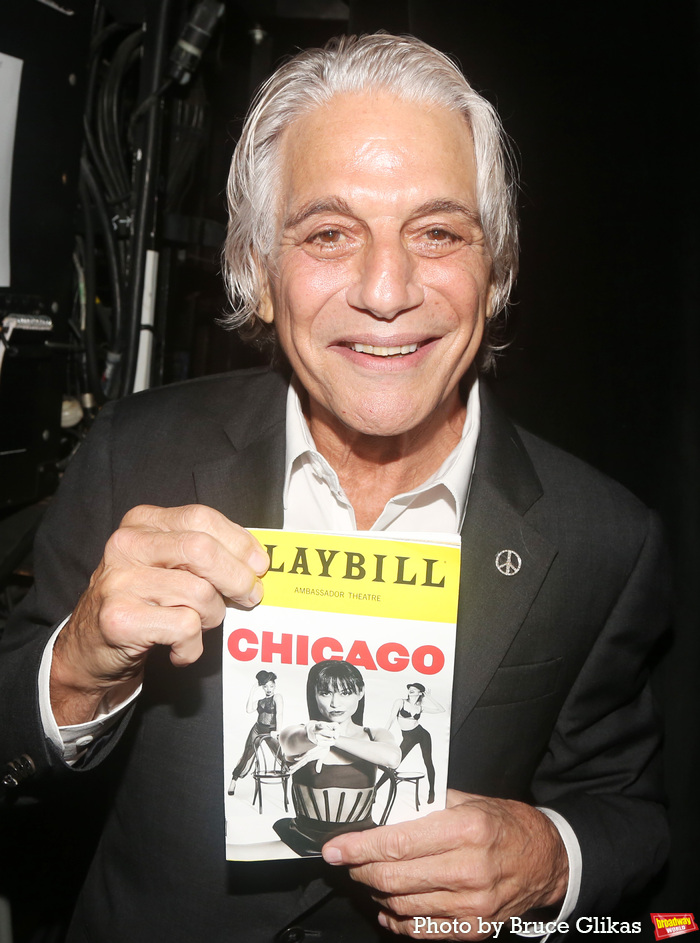 Photos: Tony Danza Visits WHO'S THE BOSS Daughter Alyssa Milano at CHICAGO on Broadway Image