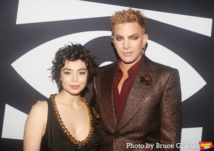 Photos: Adam Lambert & Auliʻi Cravalho Celebrate Their CABARET Gala Opening Night Image
