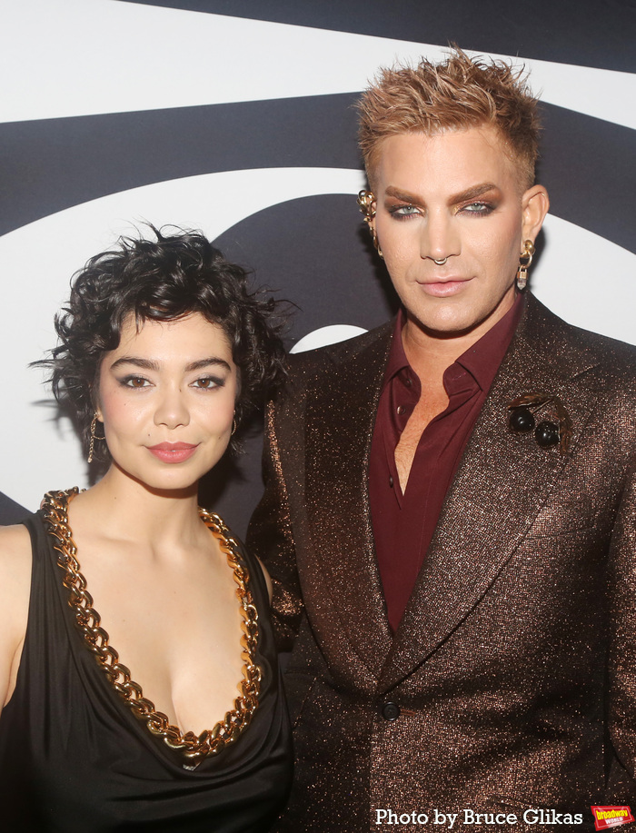 Photos: Adam Lambert & Auliʻi Cravalho Celebrate Their CABARET Gala Opening Night Image