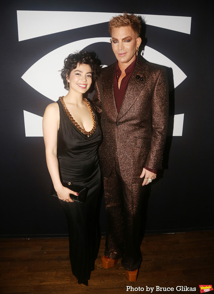 Auliʻi Cravalho and Adam Lambert  Photo