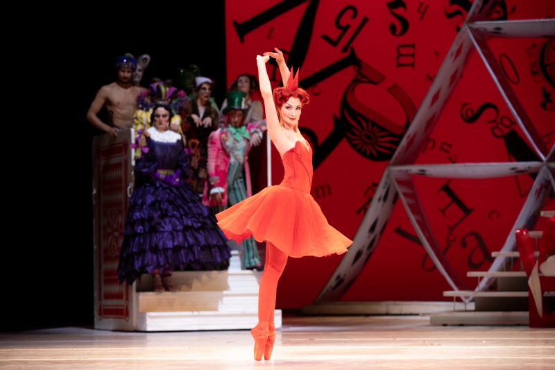 Review: ALICE'S ADVENTURES IN WONDERLAND, Royal Ballet And Opera  Image