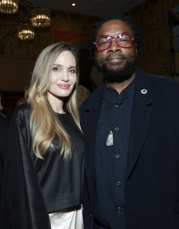 Angelina Jolie and Questlove  Photo