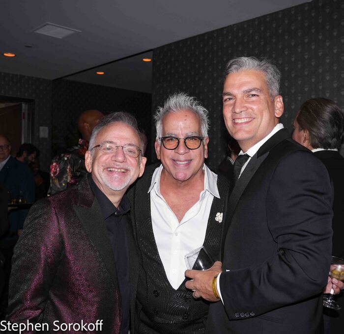 Marc Shaiman, Richard Jay-Alexander, Louis Mirabal Photo