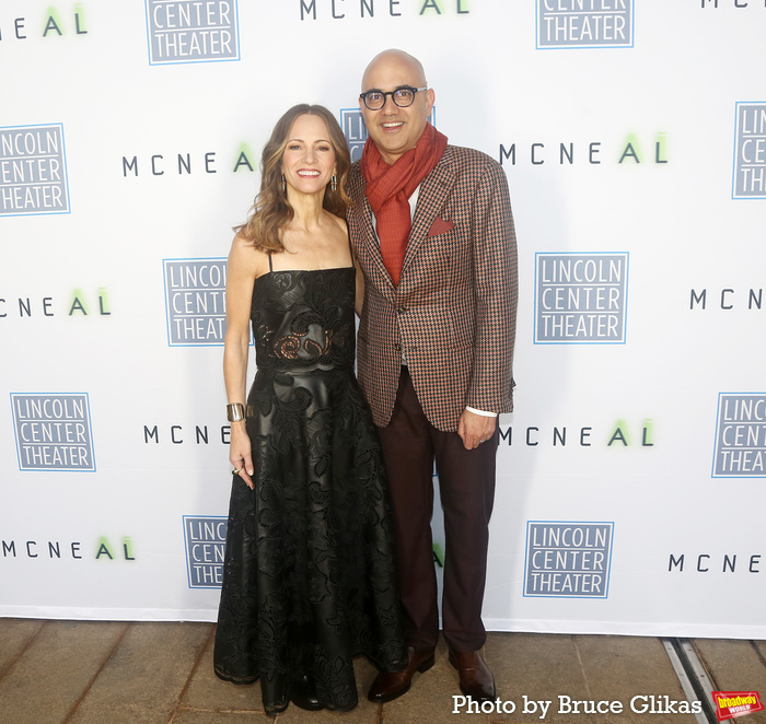 Susan Downey and Ayad Akhtar  Photo