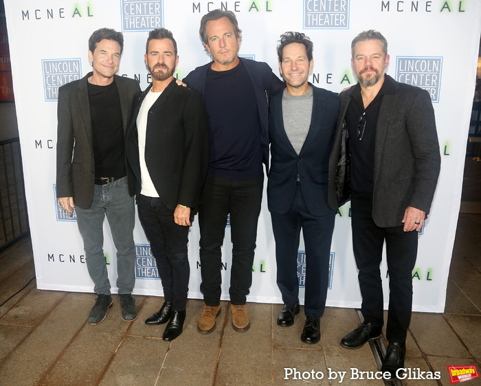 Jason Bateman, Justin Theroux, Will Arnett, Paul Rudd and Matt Damon Photo