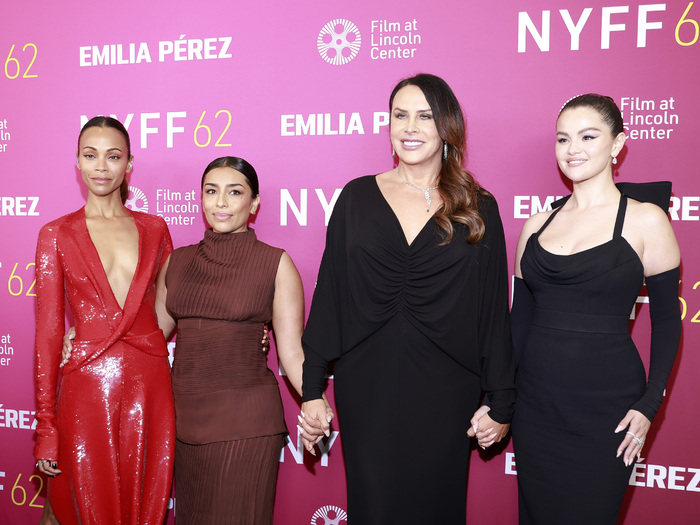 Photos: Selena Gomez, Zoe Saldaña & More Attend New York Screening of EMILIA PEREZ  Image