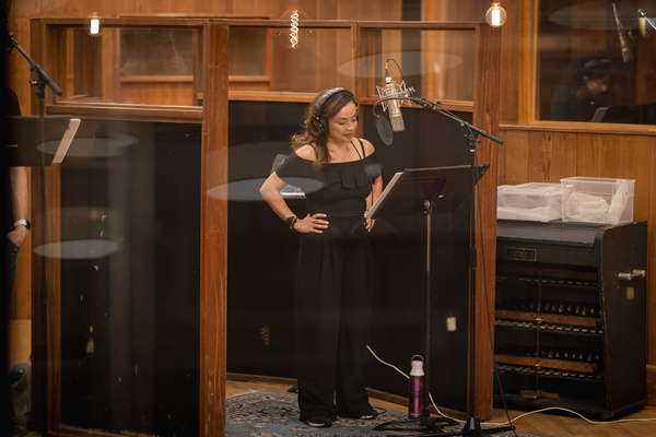 Photos: In The Recording Studio With ABRIL A New Musical Image