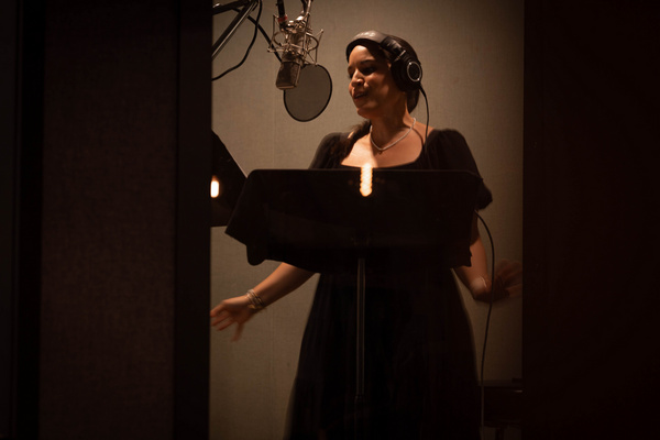 Photos: In The Recording Studio With ABRIL A New Musical Image