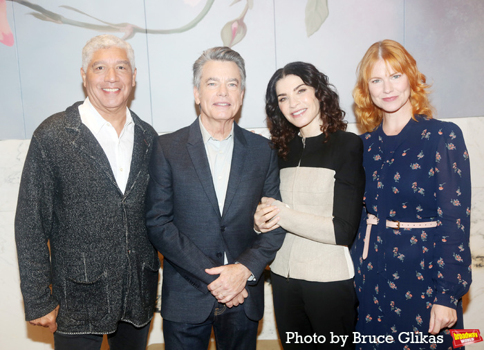 Peter Francis James, Peter Gallagher, Julianna Margulies and Kate MacCluggage Photo